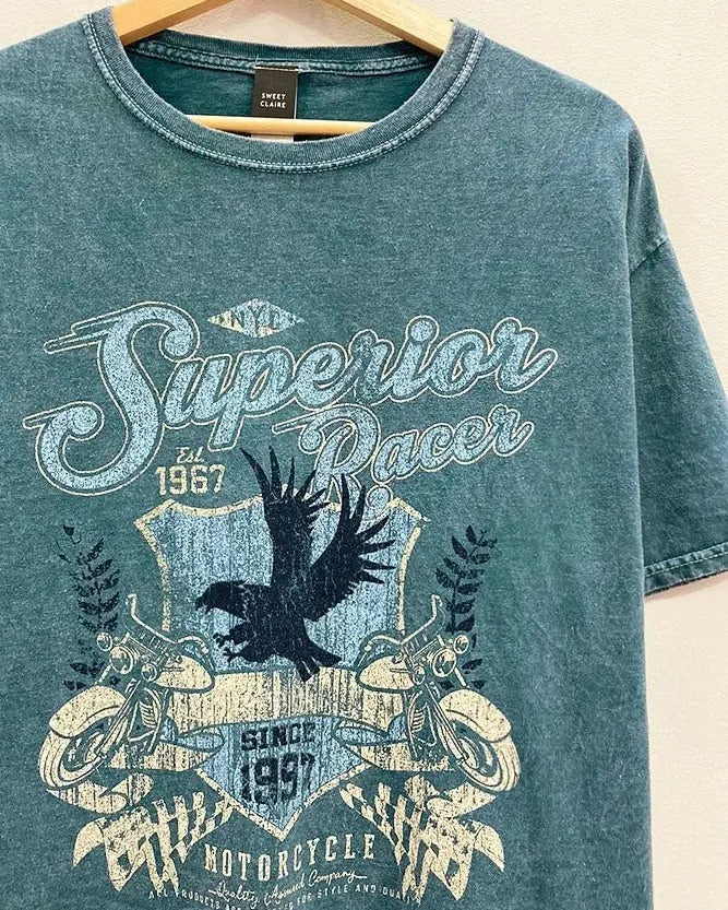 Superior Racer Graphic Tee - Golden Hour BoutiqueGraphic Tees