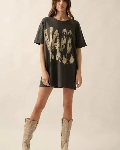 Y'all Cowboy Boots Vintage Wash Graphic Tee - Golden Hour BoutiqueGraphic Tees