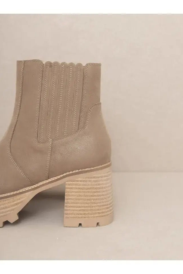 Aubrey Platform Paneled Boots - Golden Hour BoutiqueBoots