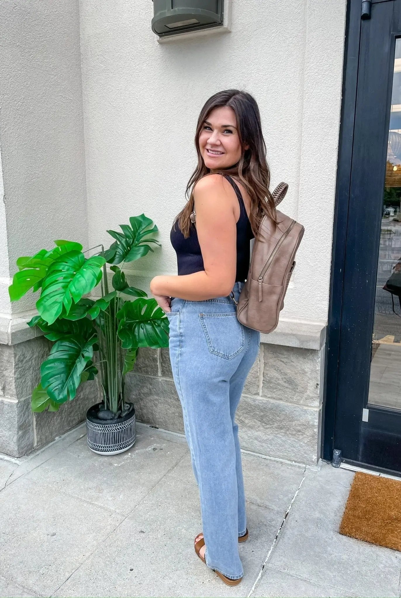 Bailey Backpack | Taupe - Golden Hour BoutiqueBags