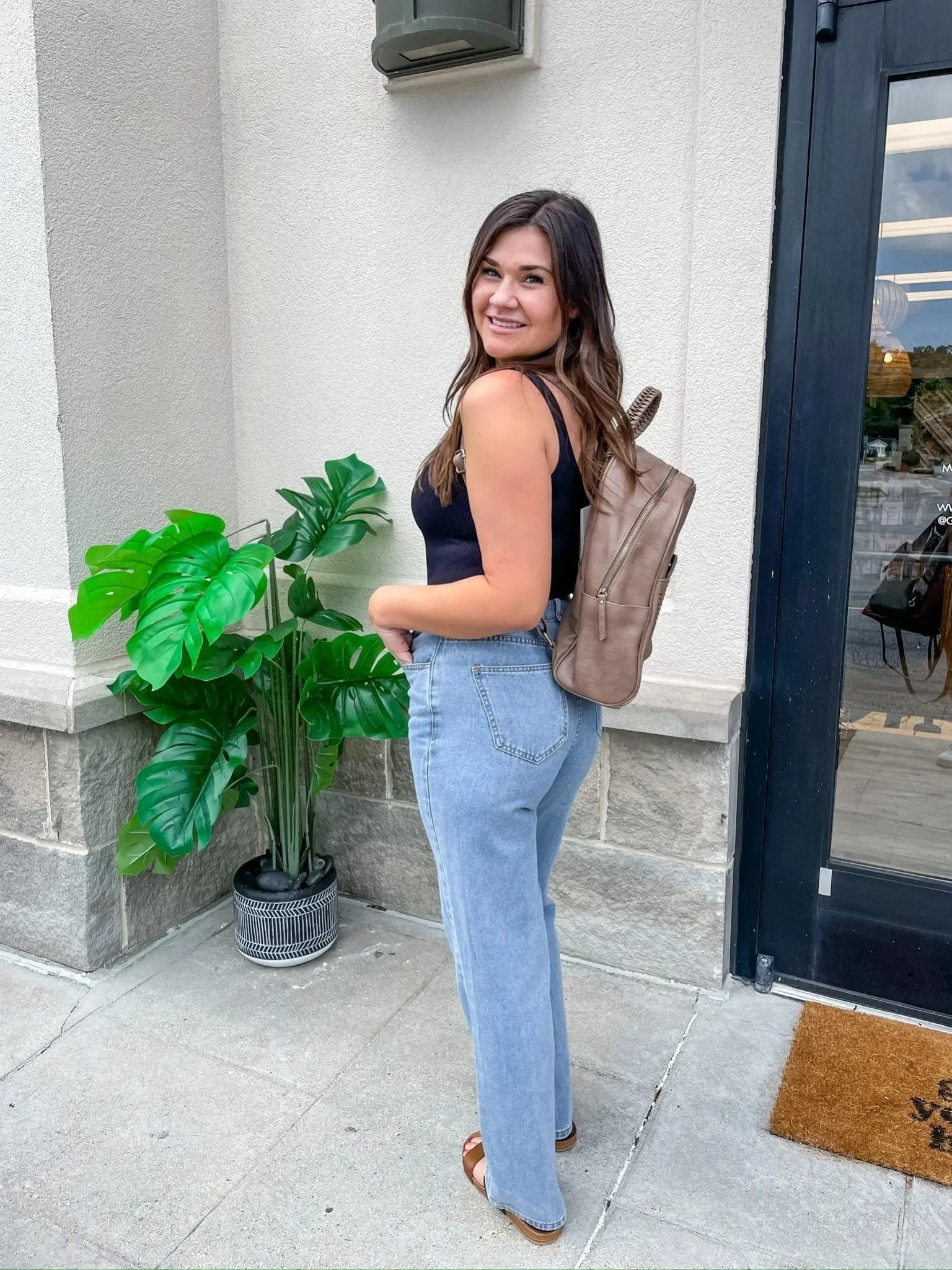 Bailey Backpack | Taupe - Golden Hour BoutiqueBags