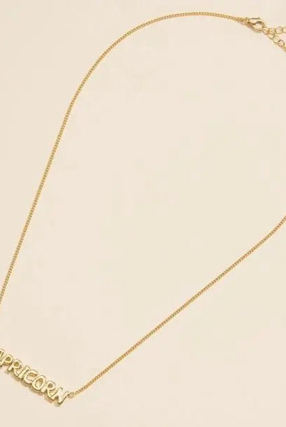 Bubble Zodiac Necklace - Golden Hour BoutiqueNecklaces