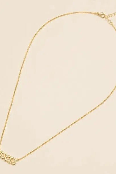 Bubble Zodiac Necklace - Golden Hour BoutiqueNecklaces