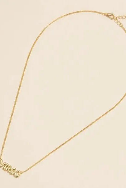 Bubble Zodiac Necklace - Golden Hour BoutiqueNecklaces