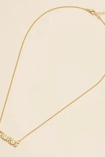Bubble Zodiac Necklace - Golden Hour BoutiqueNecklaces