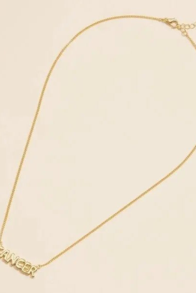 Bubble Zodiac Necklace - Golden Hour BoutiqueNecklaces