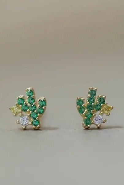 Cactus Cutie Stud Earrings - Golden Hour BoutiqueEarrings