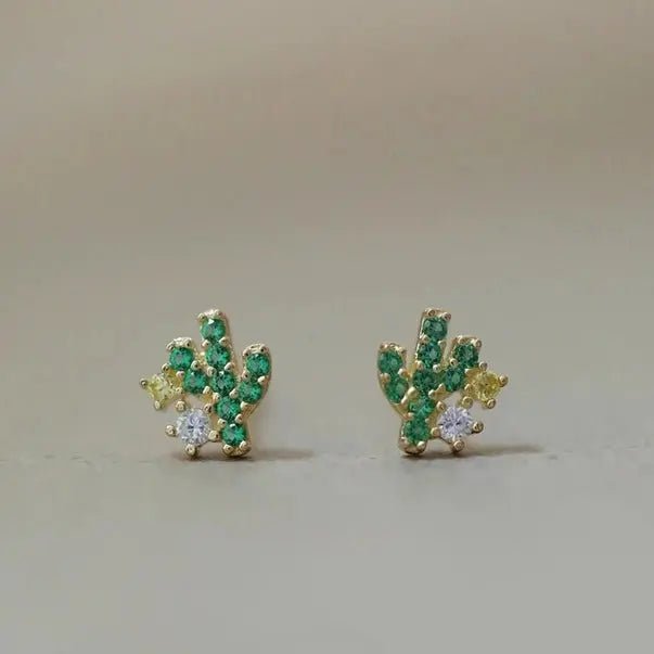 Cactus Cutie Stud Earrings - Golden Hour BoutiqueEarrings