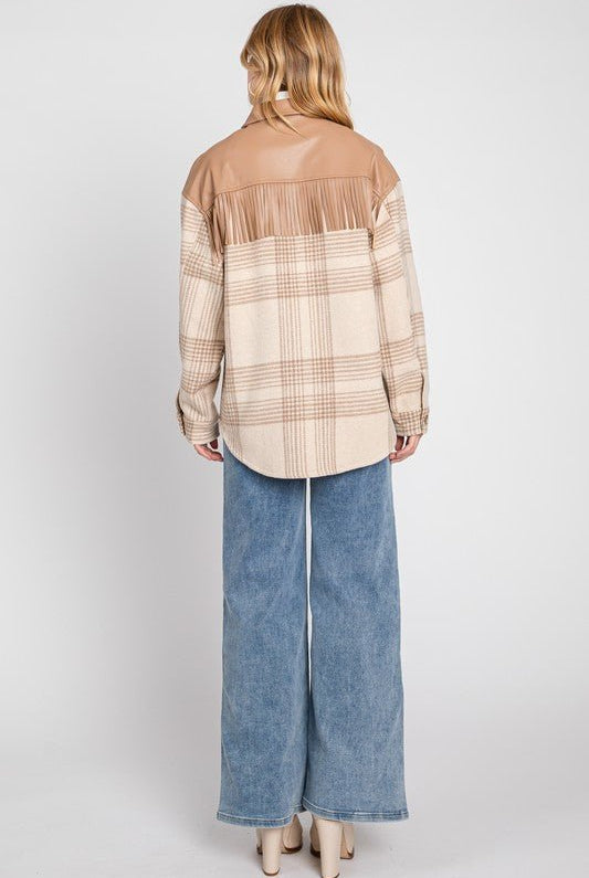 Canyon Fringe Shacket - Golden Hour BoutiqueJackets