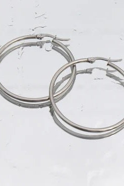 Classic Large Hoop Earrings - Golden Hour BoutiqueEarrings