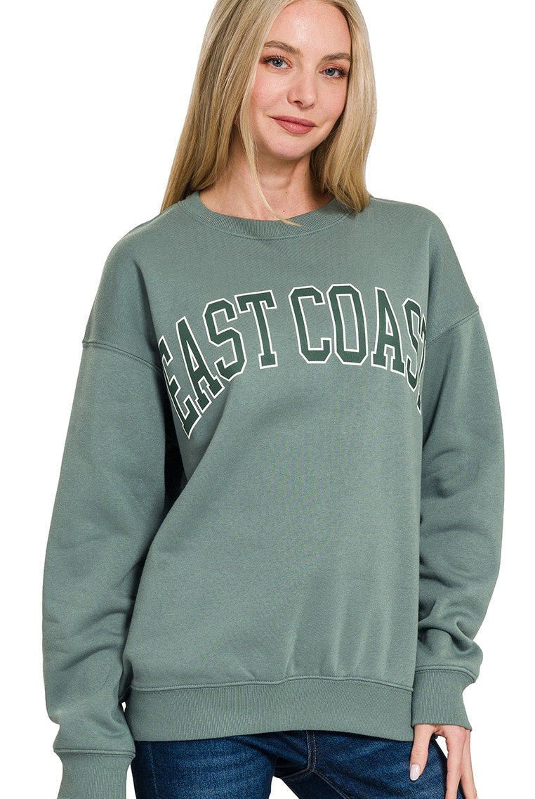 East Coast Crew Sweatshirt - Golden Hour BoutiqueSweater