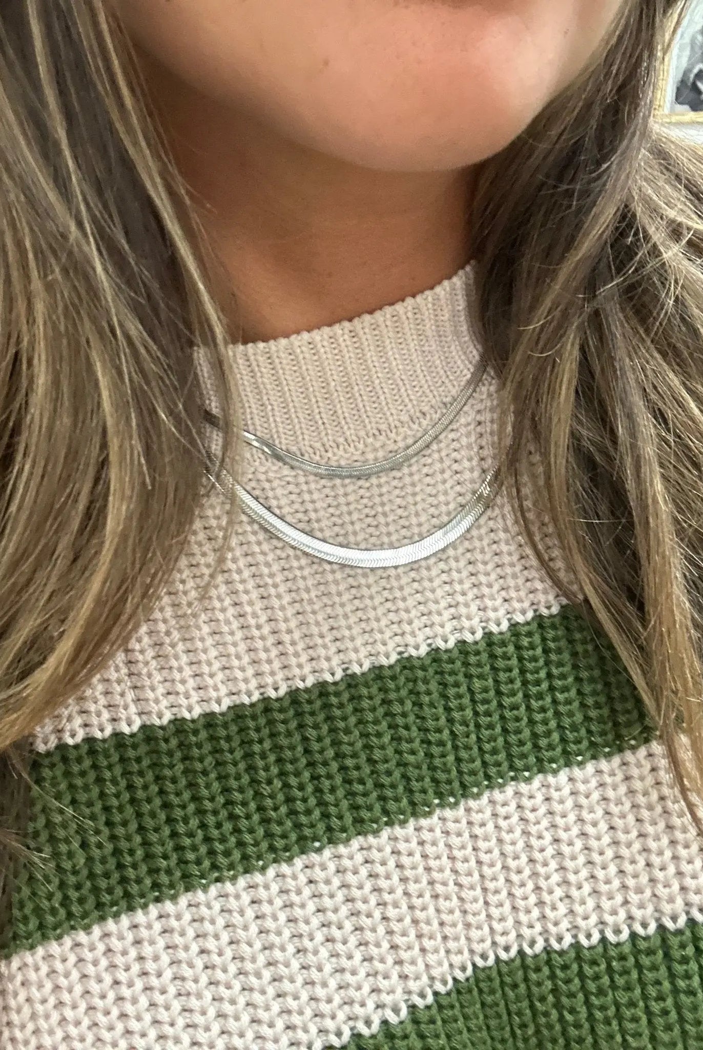 Effortless Herringbone Necklace - Golden Hour BoutiqueNecklaces