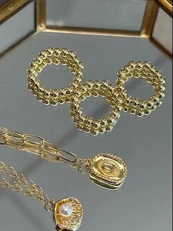 Éloise Beaded Ring - Golden Hour BoutiqueRings