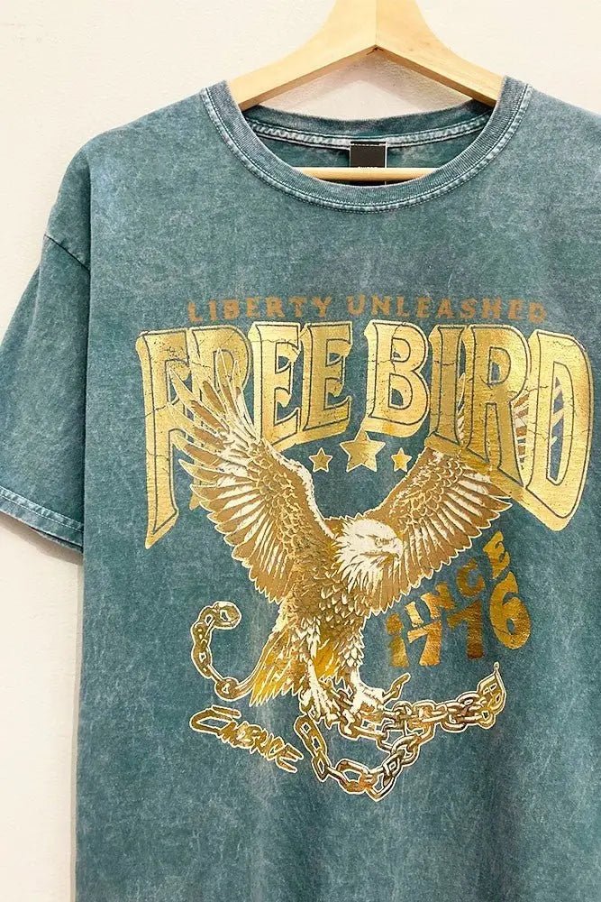 Free Bird Graphic Tee - Golden Hour BoutiqueGraphic Tees
