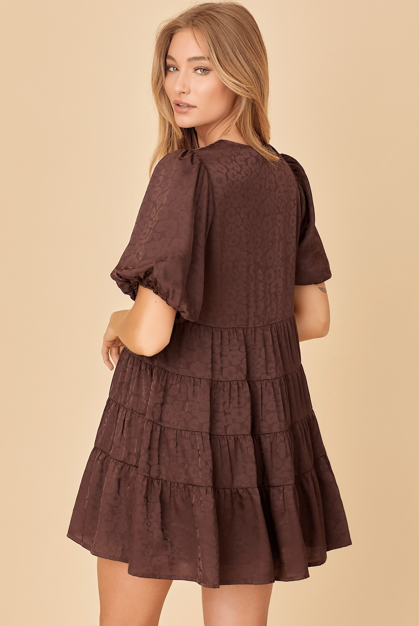 Golden Layers Mini Dress - Golden Hour BoutiqueMini Dresses