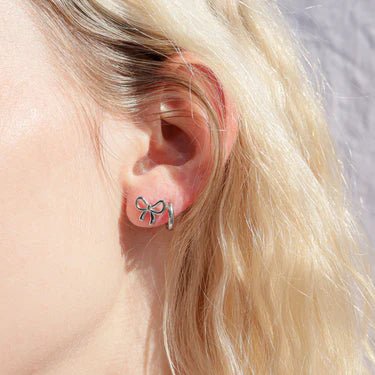 Graceful Bow Stud Earrings - Golden Hour BoutiqueEarrings