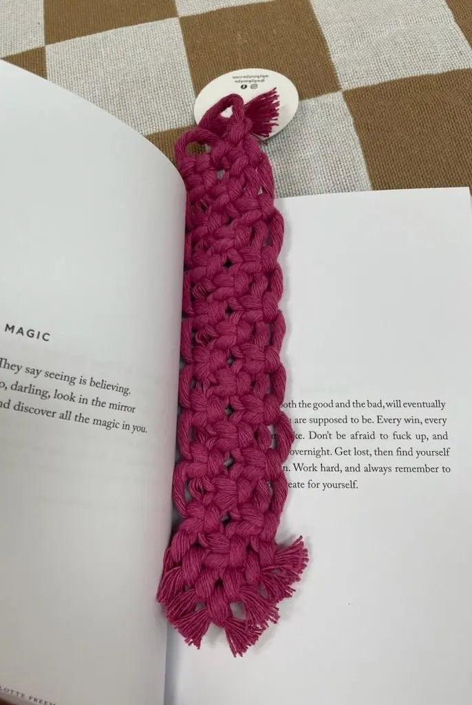 Handmade Macrame Bookmark - Golden Hour Boutiquebook Accessories