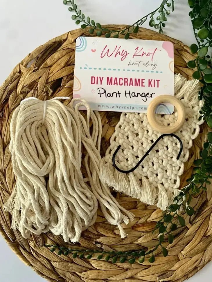 Macrame Plant Hanger DIY Kit - Golden Hour BoutiqueGifts