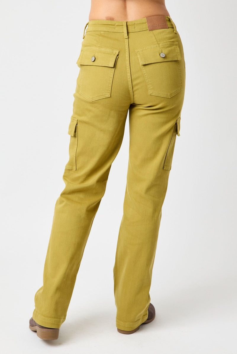 Matcha Cargo Straight Jeans - Golden Hour BoutiqueJeans