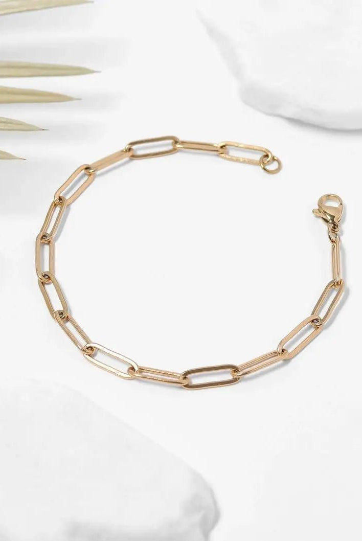 Paperclip Chain Bracelet - Golden Hour BoutiqueBracelets