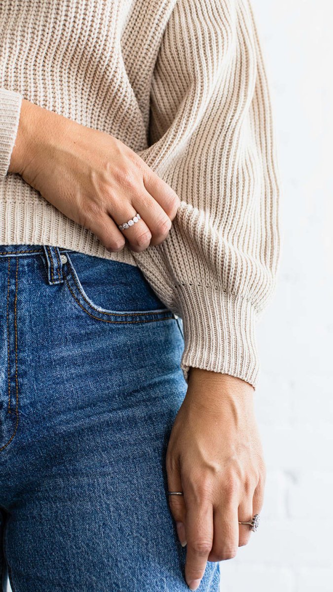 Quiet Confidence Mock Neck Sweater - Golden Hour BoutiqueSweater