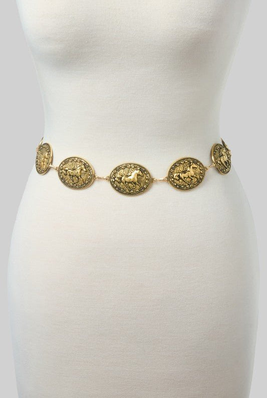 Rodeo Royale Chain Belt - Golden Hour BoutiqueBelts