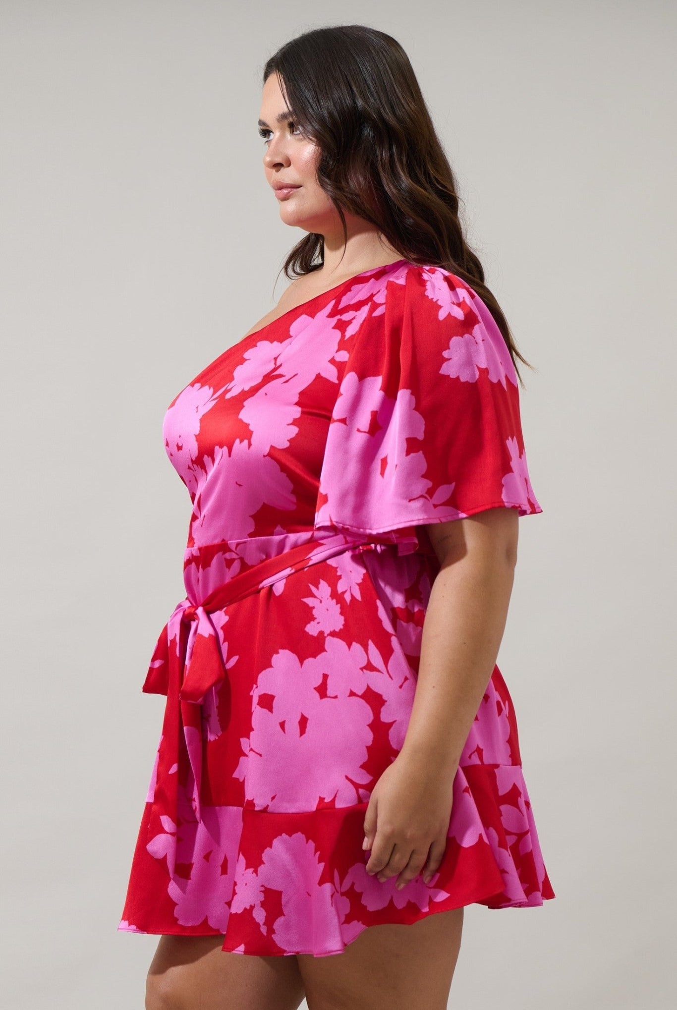 Satin Soirée Mini Dress - Golden Hour BoutiqueMini Dresses