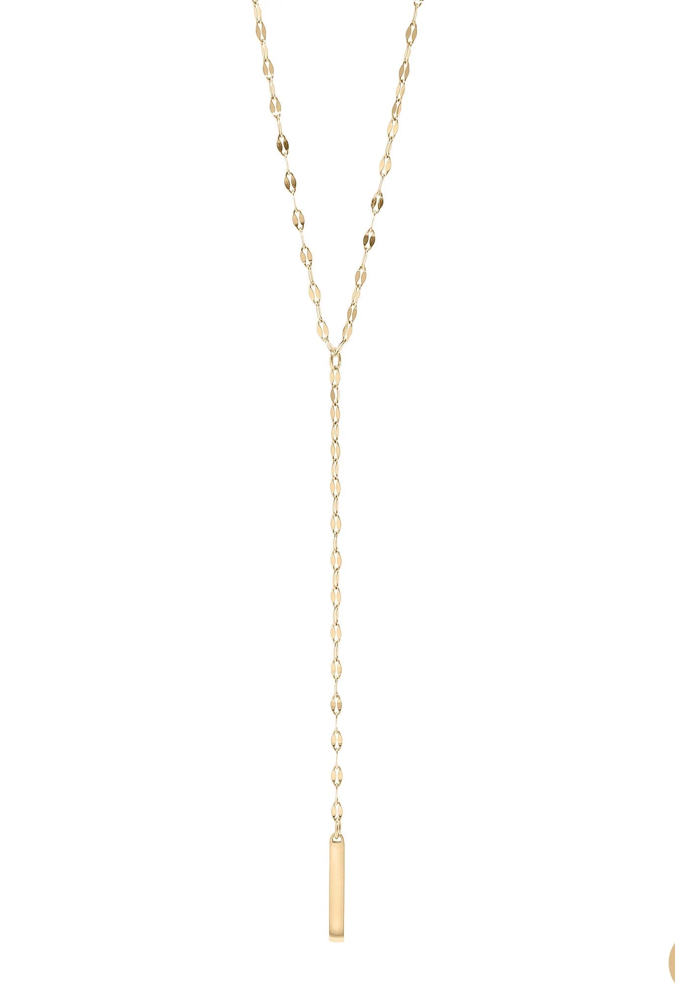 Shimmer Drop Necklace - Golden Hour BoutiqueNecklaces