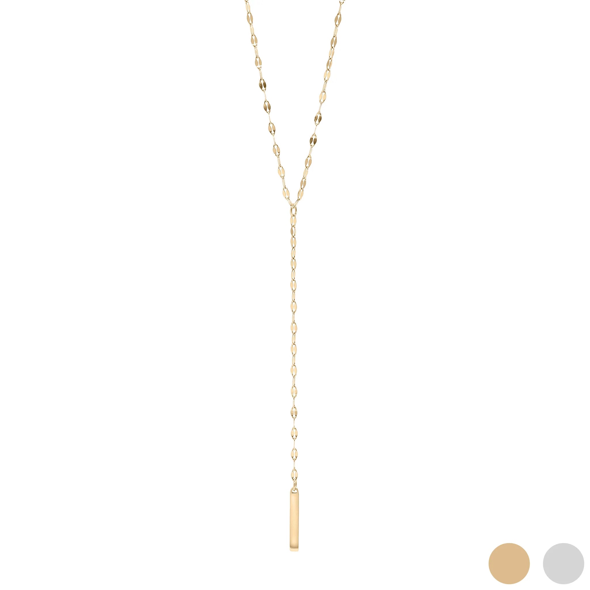Shimmer Drop Necklace - Golden Hour BoutiqueNecklaces