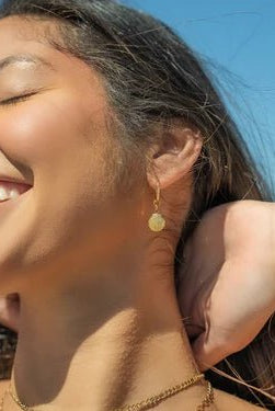Shoreline Shell Huggie Earrings - Golden Hour BoutiqueEarrings