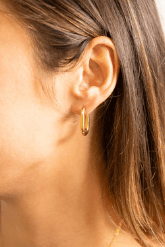 Signature Oval Huggie Earrings - Golden Hour BoutiqueEarrings