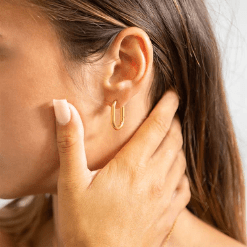 Signature Oval Huggie Earrings - Golden Hour BoutiqueEarrings