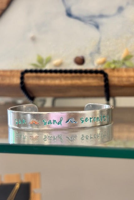 Silver Lining Cuff Bracelet - Golden Hour BoutiqueBracelets