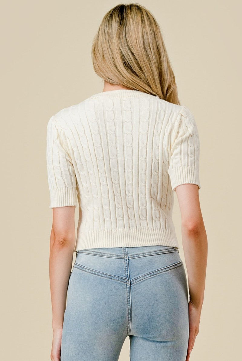 Soft Spoken Knit Sweater - Golden Hour BoutiqueSweater