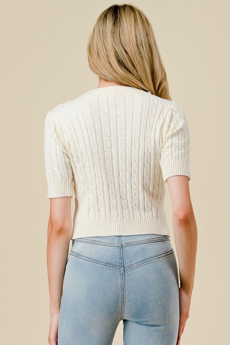 Soft Spoken Knit Sweater - Golden Hour BoutiqueSweater