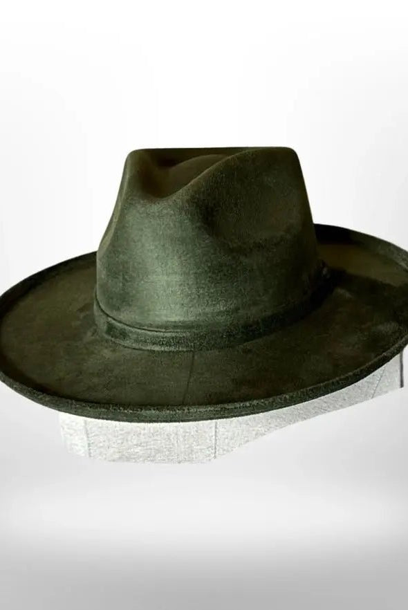 Suede Rolled Up Rancher Hat - Golden Hour BoutiqueHats