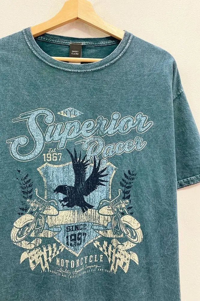 Superior Racer Graphic Tee - Golden Hour BoutiqueGraphic Tees