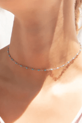 Turquoise Confetti Necklace - Golden Hour BoutiqueNecklaces