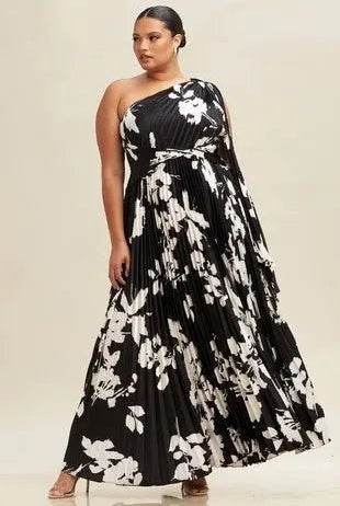 Wow Factor Pleated Maxi Dress - Golden Hour Boutiquemaxi dresses