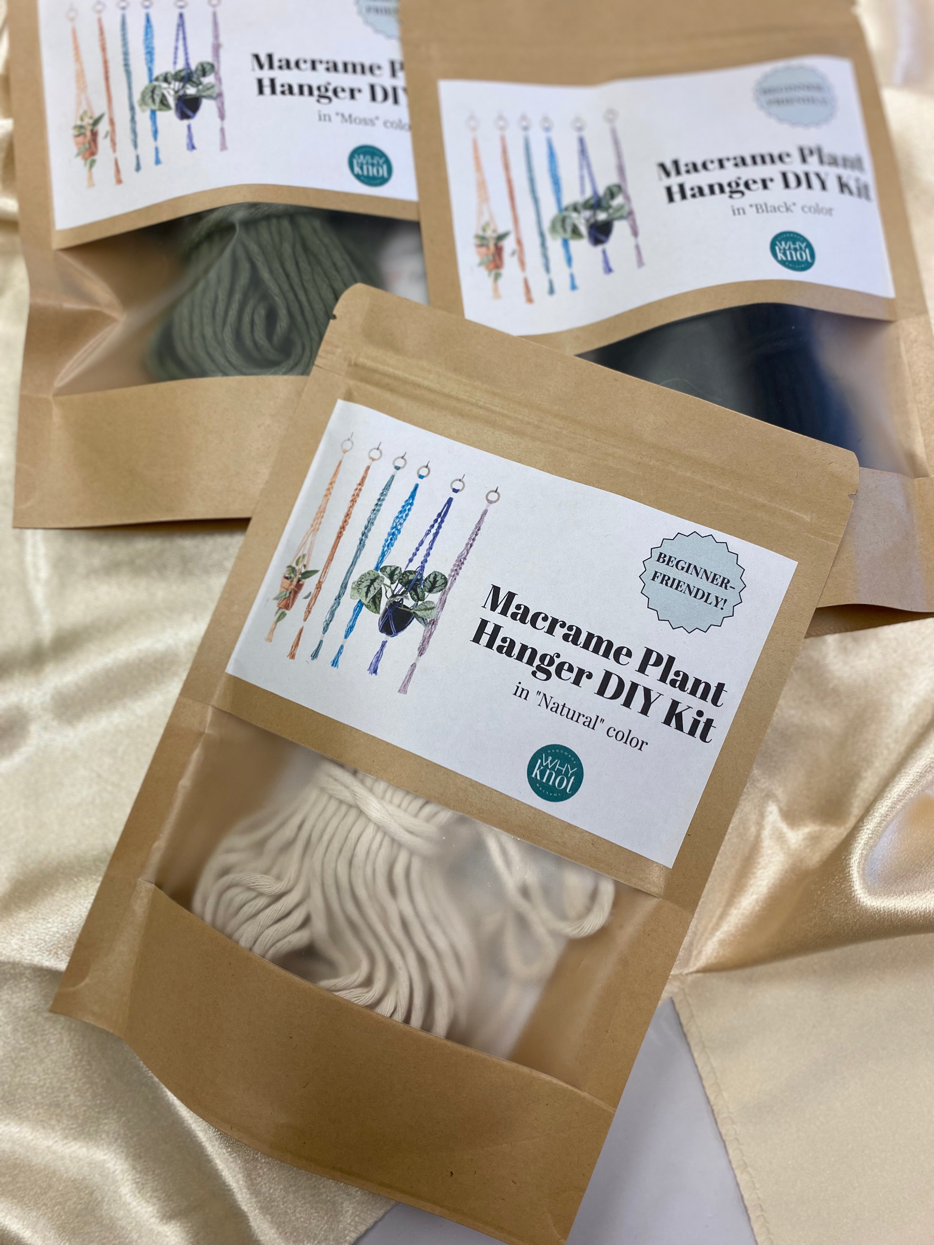 Macrame Plant Hanger DIY Kit