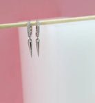 18k Spike Huggie Hoops - Golden Hour BoutiqueEarrings