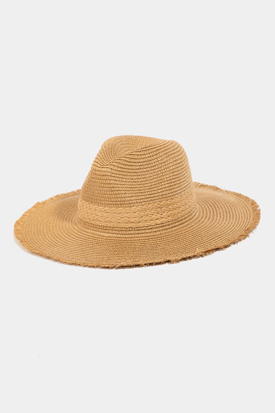 Tan Straw Rancher Hat