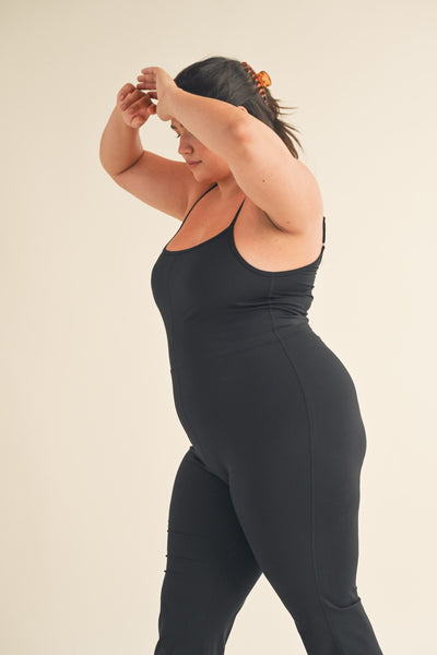 Flare Athleisure Jumpsuit