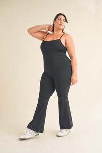 Flare Athleisure Jumpsuit