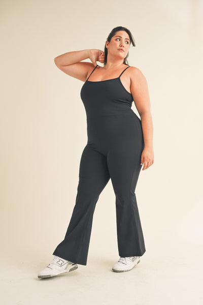 Flare Athleisure Jumpsuit