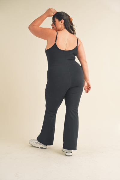 Flare Athleisure Jumpsuit