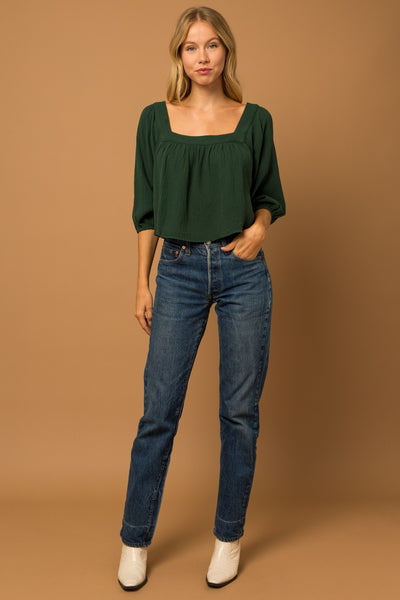 Like A Gem Back Tie Top