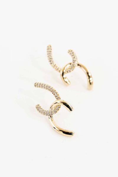 Connection Gold Earrings