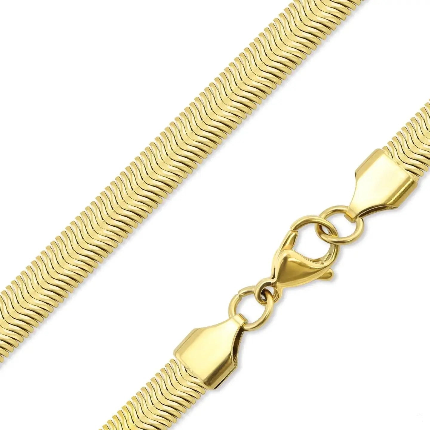 6mm Snake Chain Necklace - Golden Hour BoutiqueNecklaces