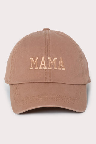 Embroidered MAMA Ball Cap